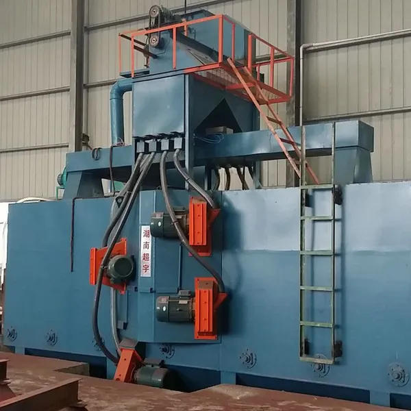 German Industrial Grade Shot Blasting Machine Roller Pass Through Steel Plate Pre-treatment Effect is Good photo-4