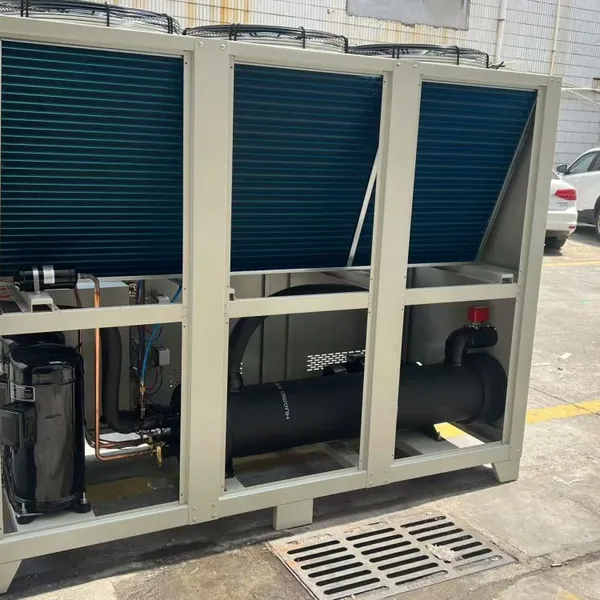 Indonesia 20HP Industrial Water Chiller for Plastic Injection Molding Machine Extruder photo-1