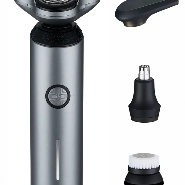 Men Foil Electric Shaver, 5-Direction Floating Head, USB Rechargeable, Smooth Daily Shaving Razor