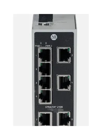 ALLEN‑BRADLEY STRATIX 2100 UNMANAGED ETHERNET SWITCH 1783‑USP2S6T photo-3