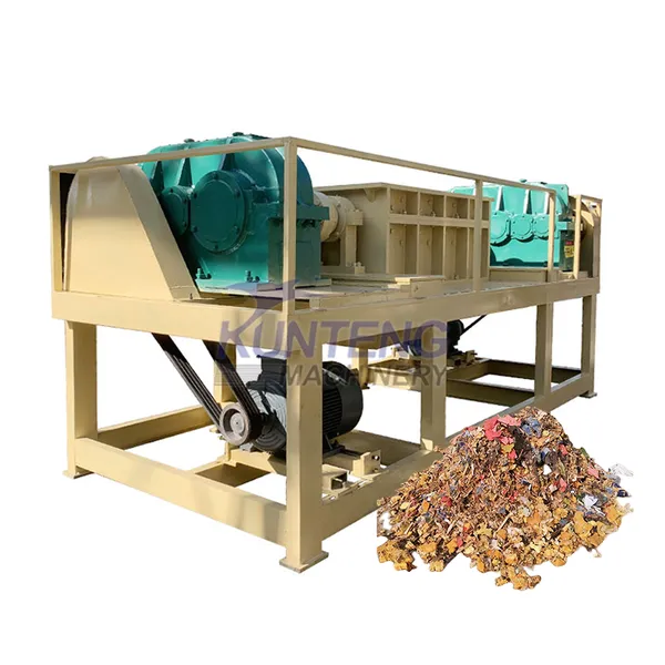 Organic Garbage Waste Shredder Machine Garbage Crushing Machine