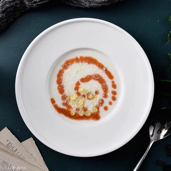HoReCa Fine China Wholesale Plates Bowls Cups Platters Serve for 5 Stars Hotel Hotelware Supply photo-5