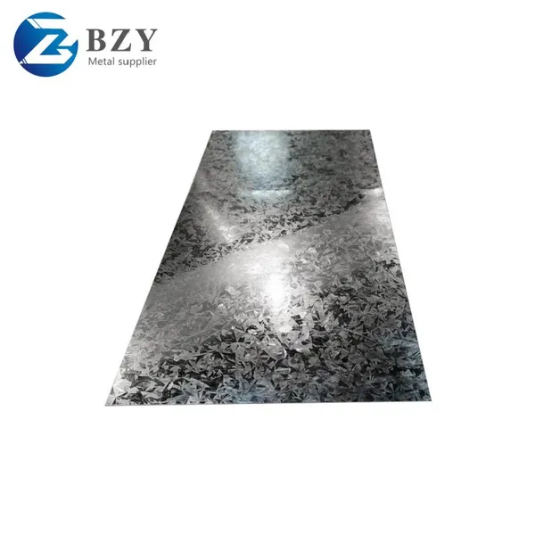 Factory Wholesale Doors Electro Galvanized Steel Sheet Gi Sheet Iron Roofing Metal Galvanized Steel Sheet photo-1