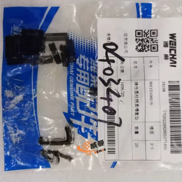 Original SDLG 90015100006 Cylindrical Pin for Wheel Loader Spare Parts in Stock. photo-2