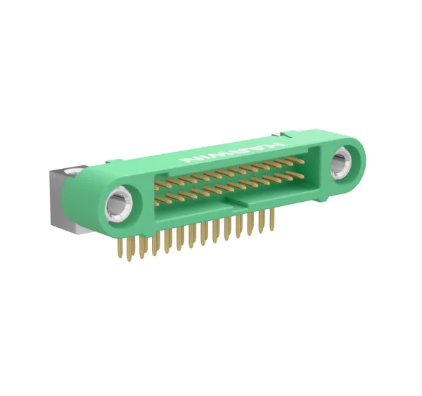 Harwin G125-MH12605M4P 26Pin Double Row Right Angle Through Hole Male Seat 1.25mm Spacing Gecko-SL Threaded Locking High Reliability Connector photo-5