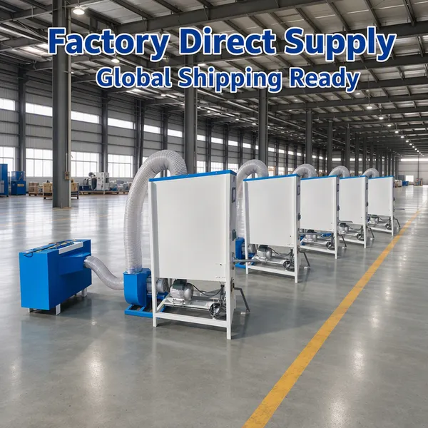 Professional Pillow Filling Machine QD-CX-046 Automatic Fiber Stuffing Machine for Plush Toys and Pet Beds