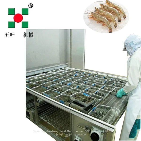 Shrimp Iqf Freezer Machine Small Seafood Iqf Tunnel Freezer photo-4