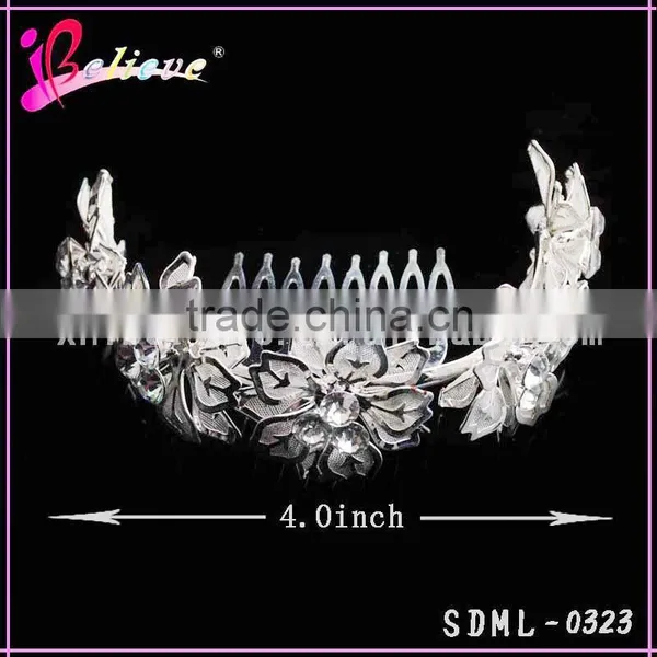 Manufacturer Metal Flower Hair Ornament Wholesale Hair Comb Flower Hair Accessories photo-3