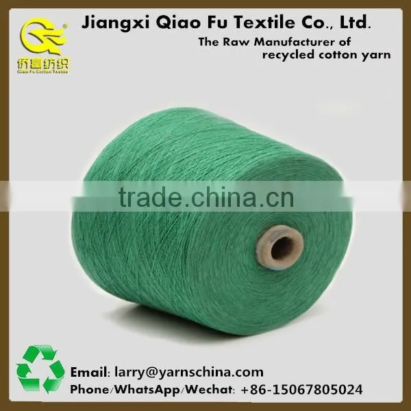 2016 60/40 Dyed Polyester Recycled Cotton Open End Yarn for Knitting and Weaving Yarn photo-3