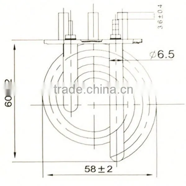 Cheapest AC 220V 2500W Stainless Steel Electric Kettle Heating Element Hot Sell photo-2