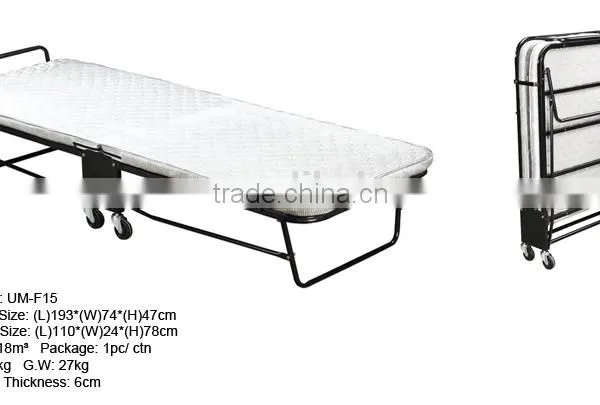 Ultra-Thin Single Folding Bed for Hotels photo-4
