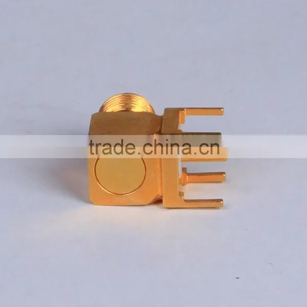 SMA,manufacturer Type and Female Gender 20mm R/A Pcb Mount Sma Micro-strip rf Connector photo-4