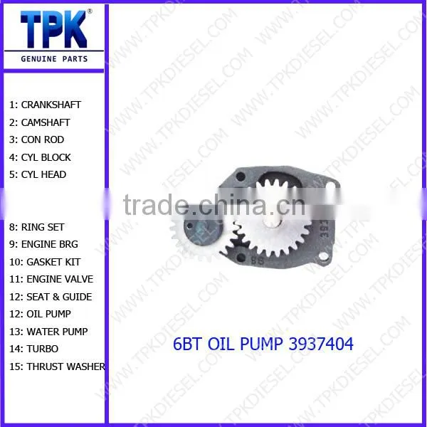 6L,L375,NH220,N14,NTA14,L10,LT10, Engine Parts OIL PUMP photo-2