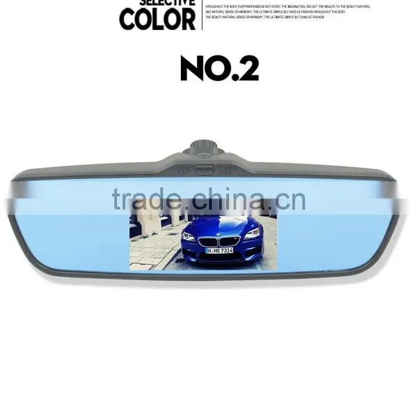 Bleutooth Car Mirror With GPS Reversing Camera Recorder photo-2