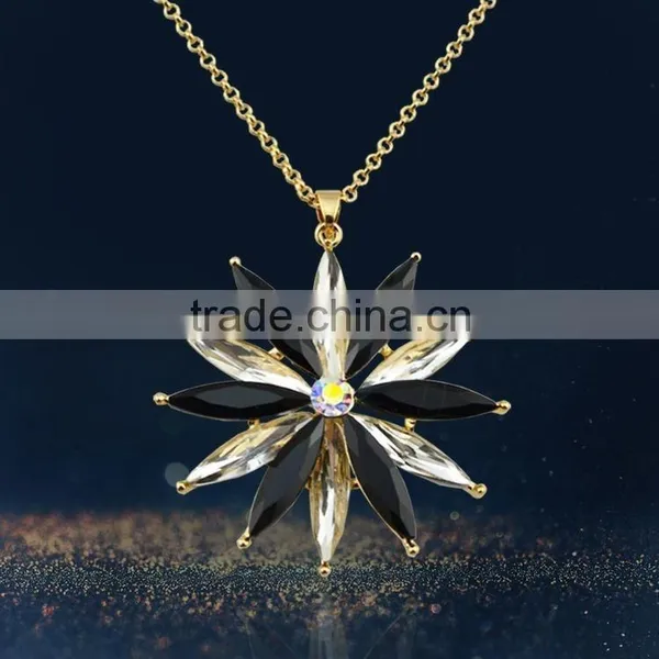 Hot Cheap Wholesale Manufacturers,Gold Jewellery Hot Sale Flower Necklace/Earrings photo-3