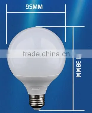 G95 LED BULB 15W BULB LIGHT ALUMINUM + Plastic Led Bulb ce Rohs E27 Save Lamp Quality Choice photo-3