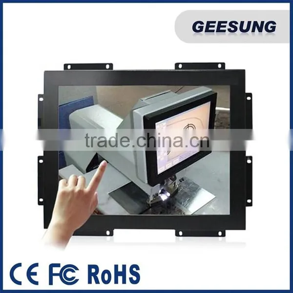 Industrial Open Frame Advertising Monitor VGA+USB+DVI Port photo-4