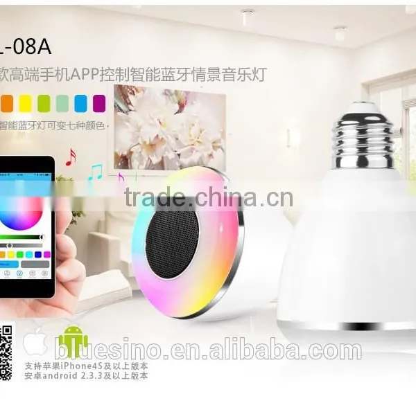 Rgb Led Bulb Wireless Bluetooth photo-6