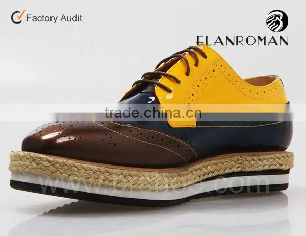 Genuine Leather Fashion Shoe Elevator Shoes for Men Wholesale photo-2