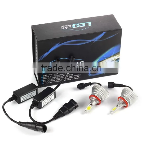 Smart 28W 2200LM Plug and Play Car Led Headlight Bulb H8 H11 photo-3
