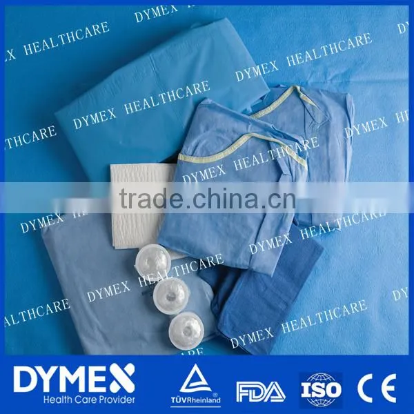 Disposable Length 280MM Latex Surgical Gloves Independent Packing photo-2
