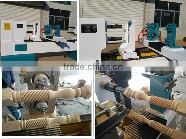 High Precision Automatic Wood Lathe KC1530-D Wood Lathe Machine Supplier's Choice photo-2