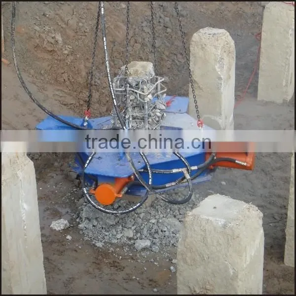 TOP Building Construction Equipment! Boom Latest Excavator Hydraulic Pile Breaker BYP500S photo-2