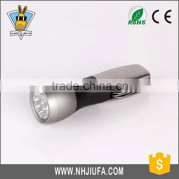 JF Multi Tool Flashlight, Zoom Flashlight Torch, High Power Flashlight