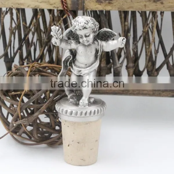 Hot Sale Metal Alloy Bat Shape Wine Stoppers