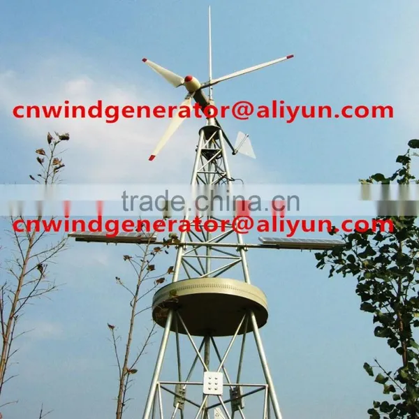 HENRYD! IEC/CE Approved Horizontal 2000w Wind Turbine Generator 24V 48V Off Grid System, Easy Installation, Low Rpm 350rpm photo-3
