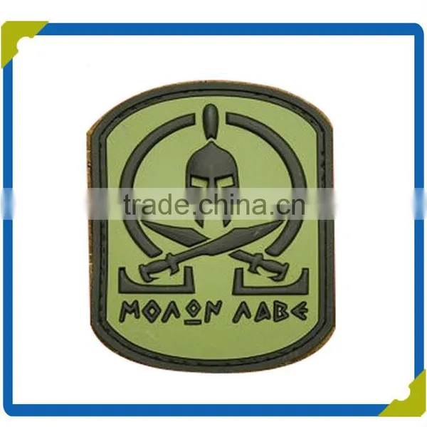 Wholsaler Customized Logo 3D PVC Patches
