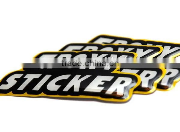 Customized Hot Sale Epoxy Resin Dome Sticker Strong Adhensive Domed Sticker photo-5