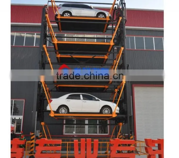 Multi Layer Smart Vertical Parking 8 10 12 Set Car Lift photo-6