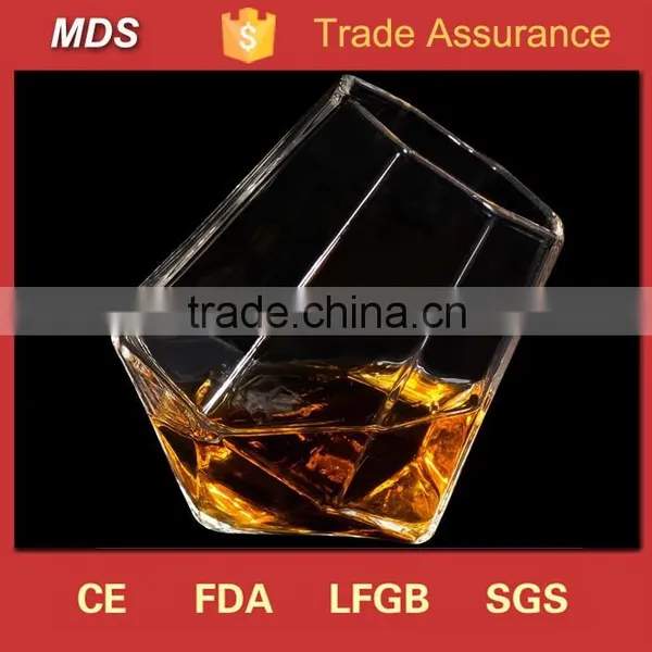 Manufacturer 10oz Hexagonal Whisky Glass Tumbler for Drinking photo-5