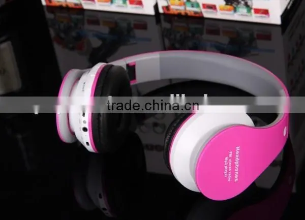 Fashion Stereo Handfree Wireless Bluetooth Headset With Mic for Woman photo-5
