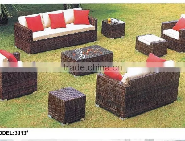 Nowadays Popular Gray Rattan Wicker Furniture Sofa Set photo-4