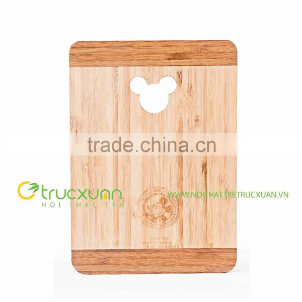 Bamboo Cutting Board With Unique Design