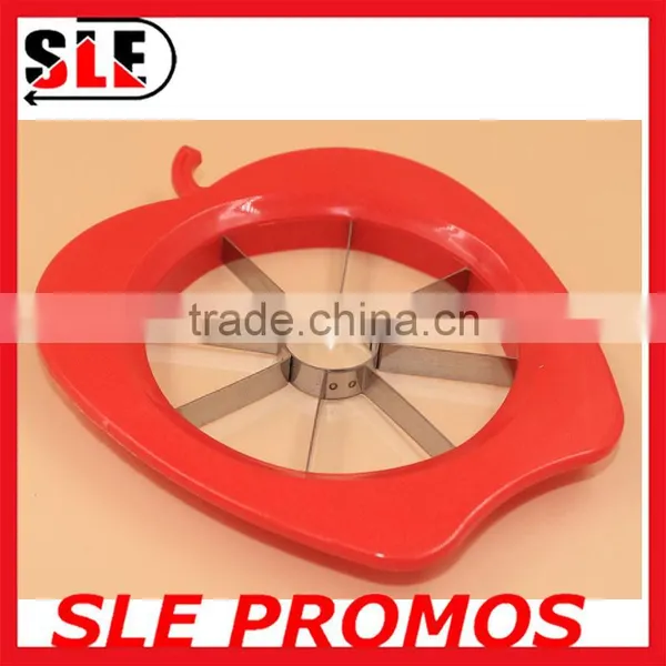 New Product Custom Logo Imprinted Metal Stainless Steel Apple Cutter,Easy Use Wholesale High Quality Plastic Apple Cutter Slicer photo-3