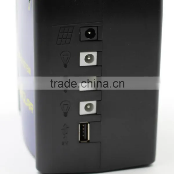 Low Price Portable Mini Solar Home Lighting System With Leds & Mobile Charger &USB Port Quality Choice Supp photo-4