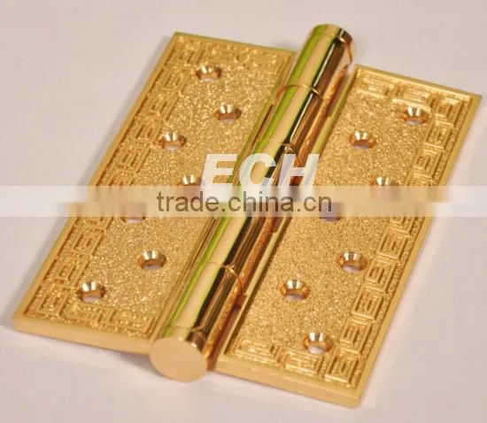 China Hardware Hotel Retro Style Copper Brass Type of Door Hinge photo-3