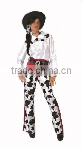 Wholesale Carnival Party Adult Sexy Cow Girl Cosplay Costume for Women