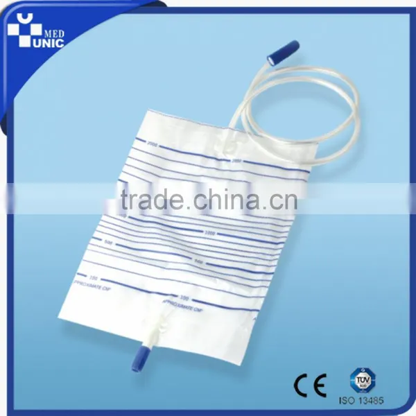 With Push/Pull Outlet Valve Drainage Bag