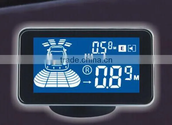 Wireless Car Reversing Aid System Waterproof Connector in the LCD Display Video Parking Sensor photo-2