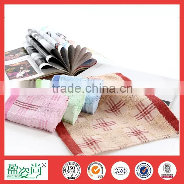 Custom High Quality Terry and Reactive Printed 100 Cotton Small Face Towel