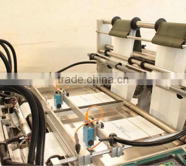 Dual Servo Motor Driven Full Automatic High Speed T-Shirt Bag Making Machine photo-5