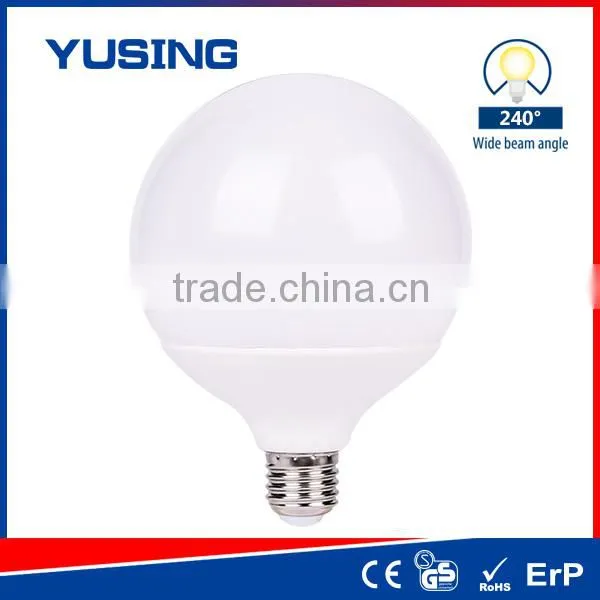Nice Look Plastic Housing LED Globe Bulb G120 LED E27 15W photo-3