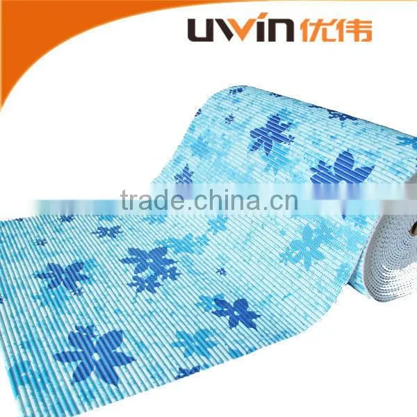 Anti Slip Roll Carpet PVC Foam Colorful Printed Floor Mat