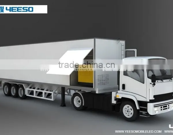 YEESO Mobile Stage Container, Led Mobile Advertising Container ,For Trade Shows, Outdoor Advertising - C40 photo-4