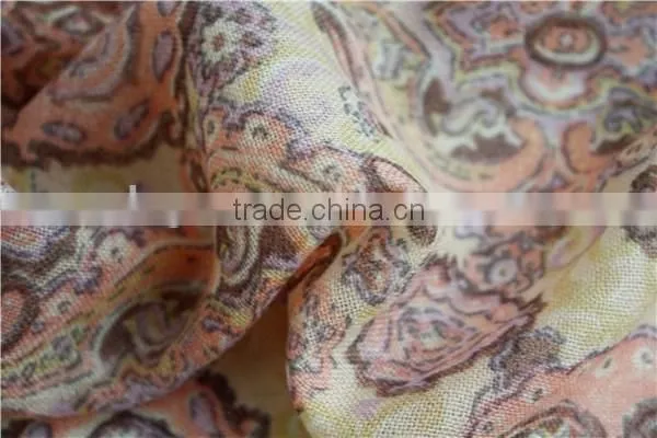 Neon Pink Lady Wool Scarf photo-3