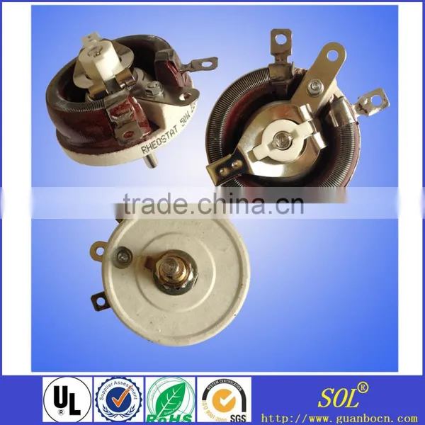SOL-50w -rheostats 2-5K Ohm Rheostat 10k Ohm Rheostat 500ohm Rheostats